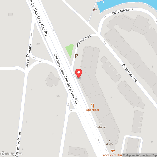 Map of The butchers block
