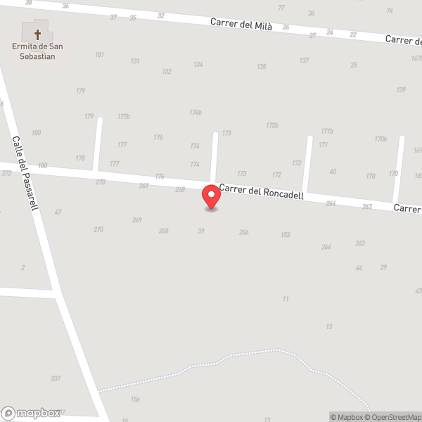 Map of El Tossalet