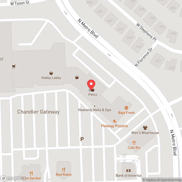 Map of Petco