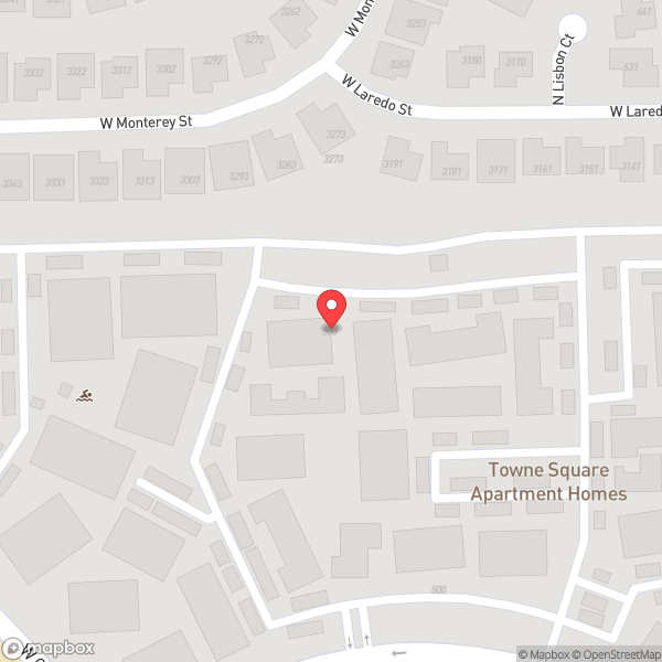 Map of Towne Square Gym