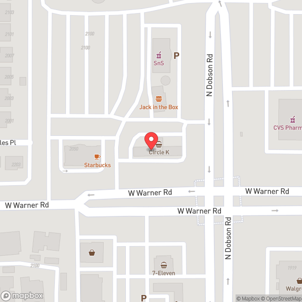 Map of Circle K