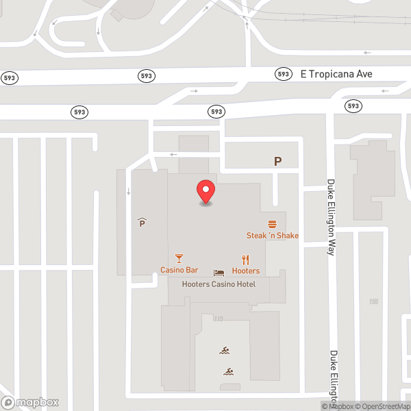 Map of Hooters Breakfast