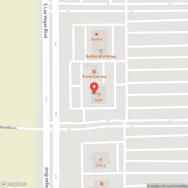 Map of IHOP