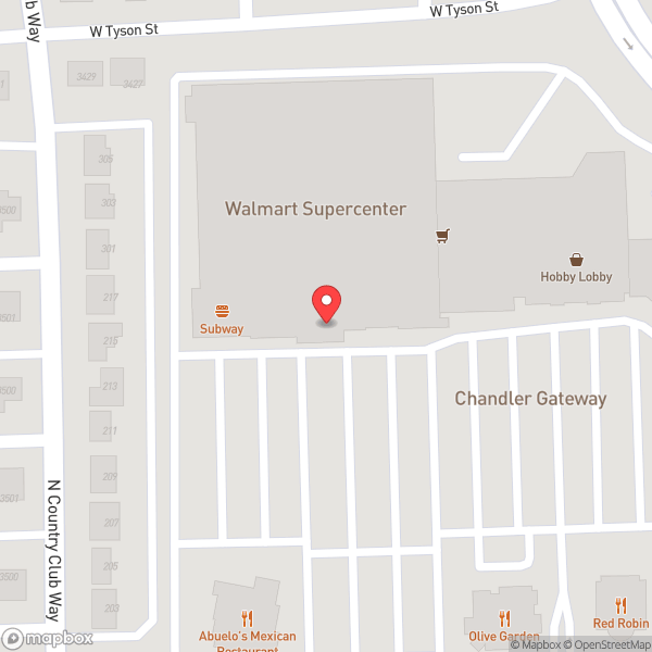 Map of Walmart Supercenter