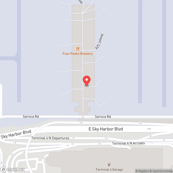 Map of Gate A17