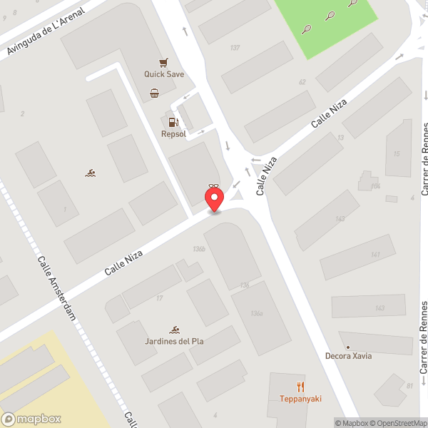 Map of Notaria Juan Luis Millet