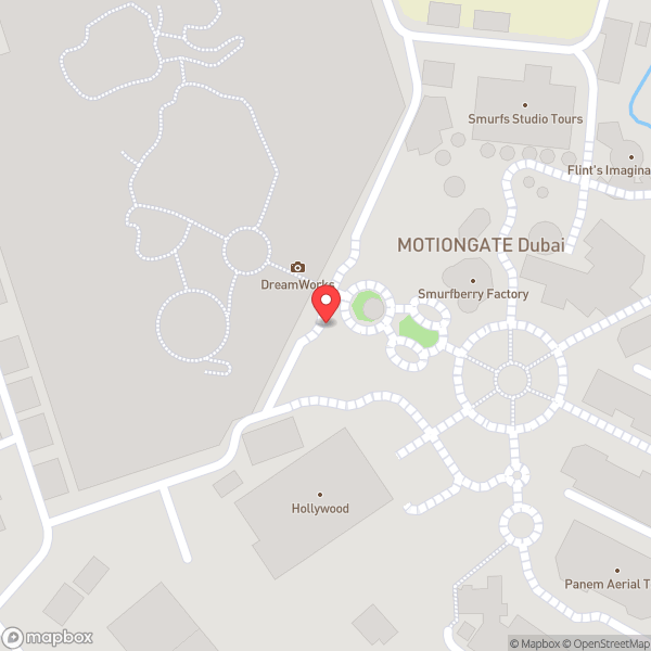 Map of Dreamworks