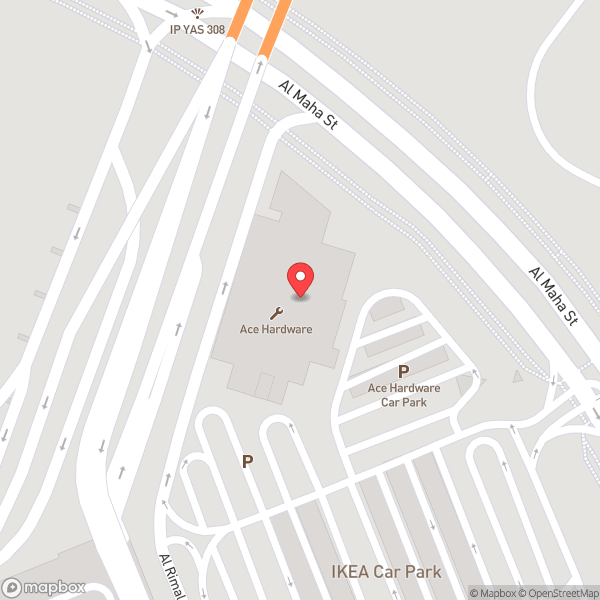 Map of Ace Hardware