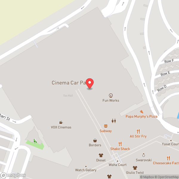 Map of VOX Cinemas
