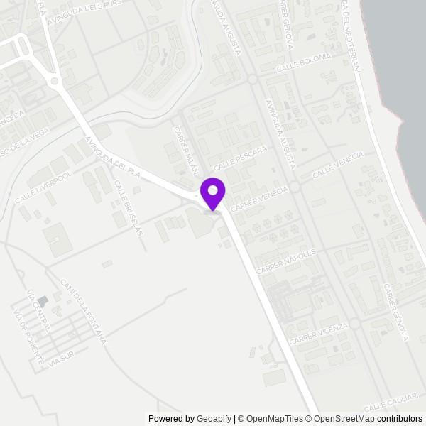 Map of SuperCor Javea