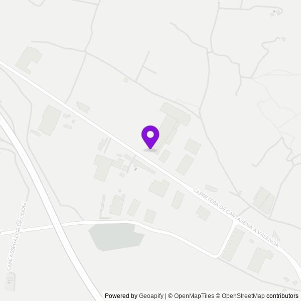Map of Supermercados masymas Fornés & Oficinas centrales