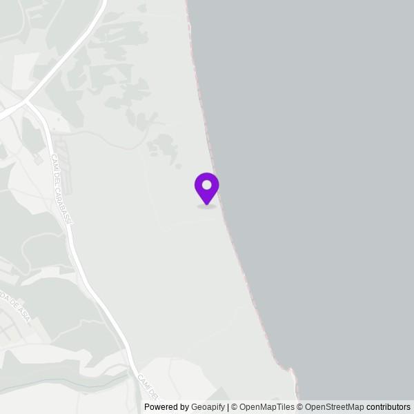 Map of Playa del Carabassí