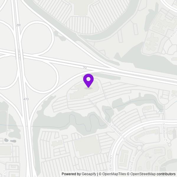 Map of Silverstein Eye Centers Arena