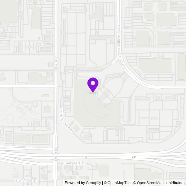 Map of Avis Rent A Car
