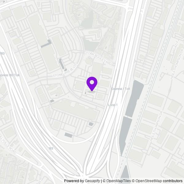Map of Hyatt Place Austin/Arboretum