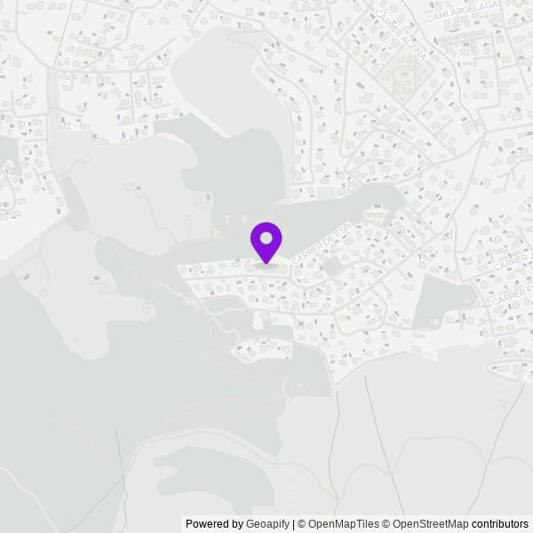 Map of Parc Natural del Montgó