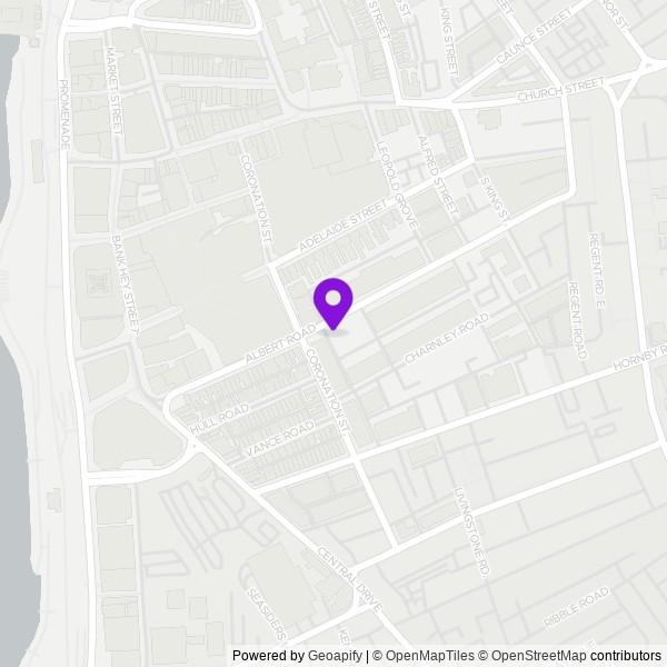 Map of The Ruskin Hotel