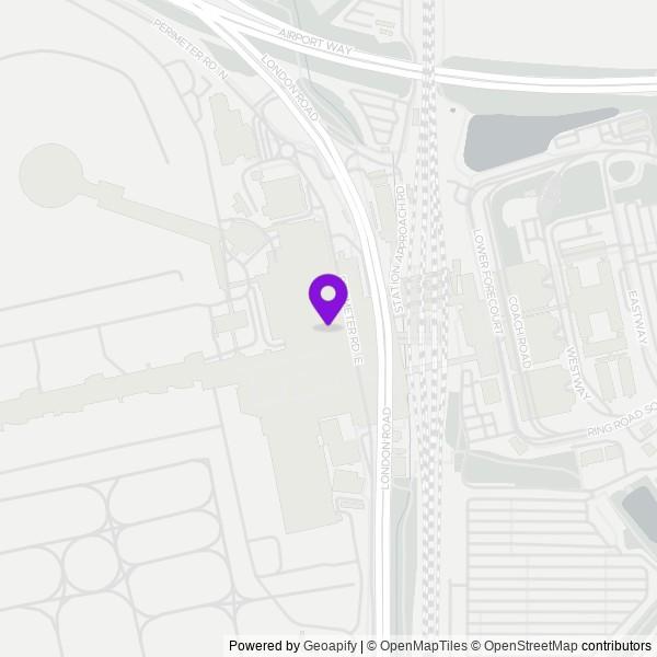 Map of South Terminal