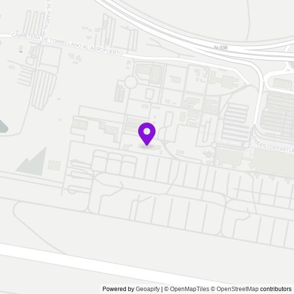 Map of General Aviation Terminal (GAT) (Terminal Aviación General (GAT))