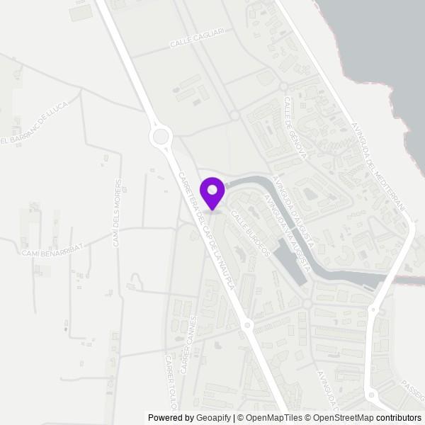 Map of Cafe Milano
