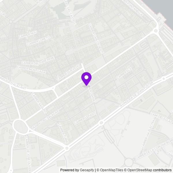 Map of Marina Alta Asesores