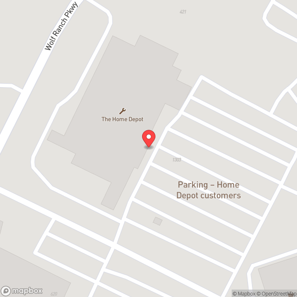 Map of The Home Depot