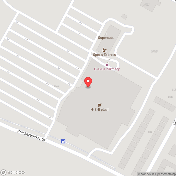 Map of H-E-B plus!