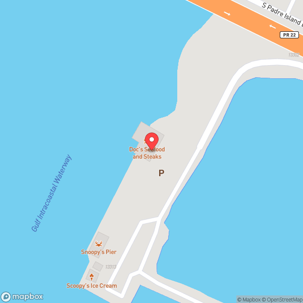 Map of Doc's Seafood & Steaks
