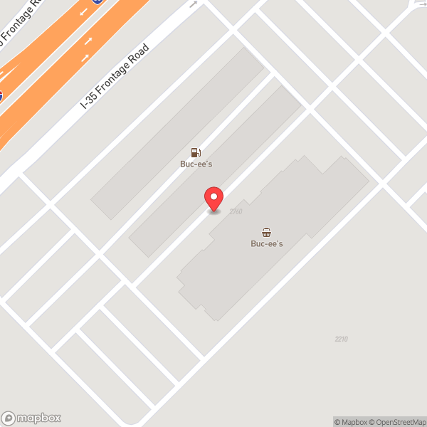 Map of Buc-ee's