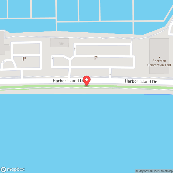 Map of Harbor Island