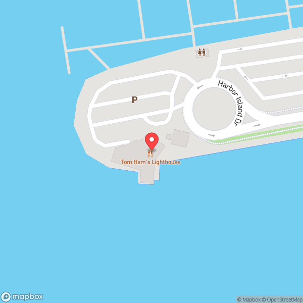 Map of Tom Ham's Lighthouse