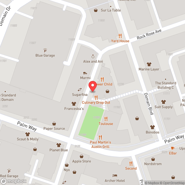 Map of Culinary Dropout