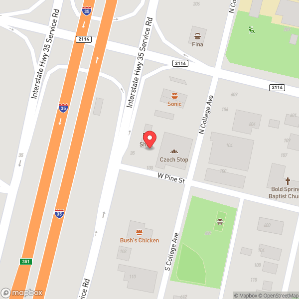 Map of Czech Stop