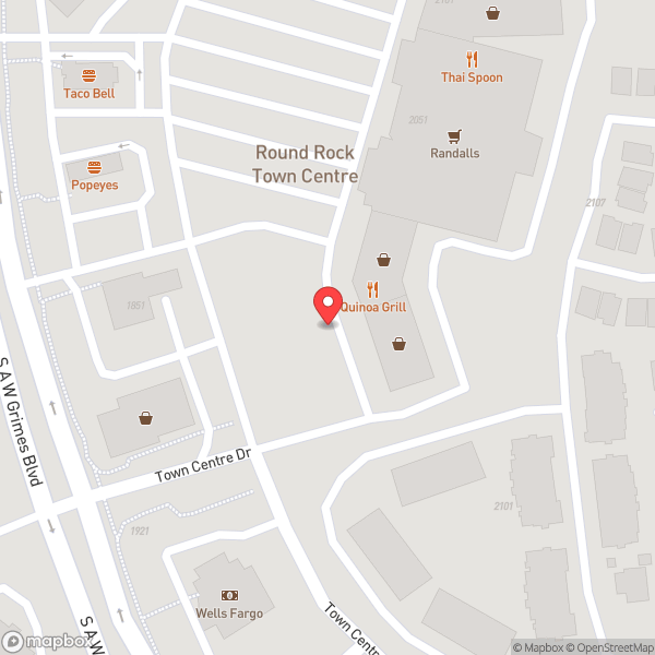 Map of Quinoa Grill