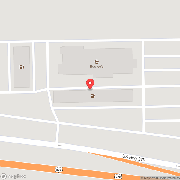 Map of Buc-ee's