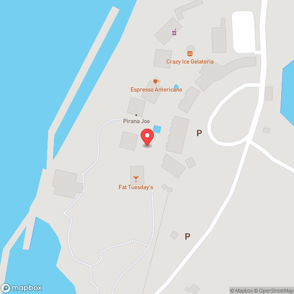 Map of Port Of Mahogany Bay/Mahogany Beach