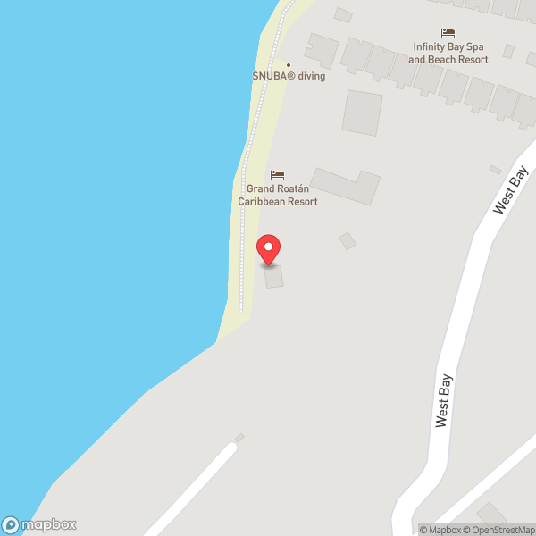 Map of Grand Roatan Resort