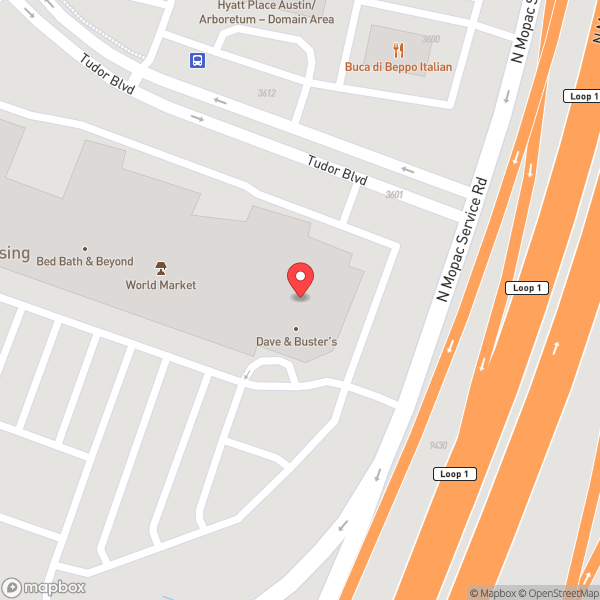 Map of Dave & Buster's