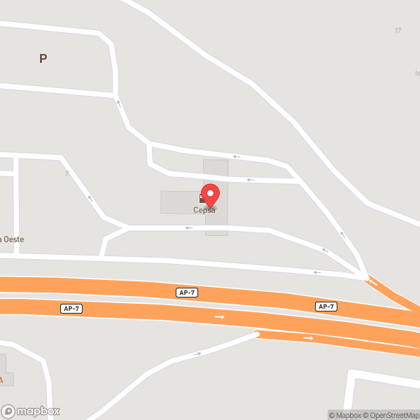 Map of CEDIPSA