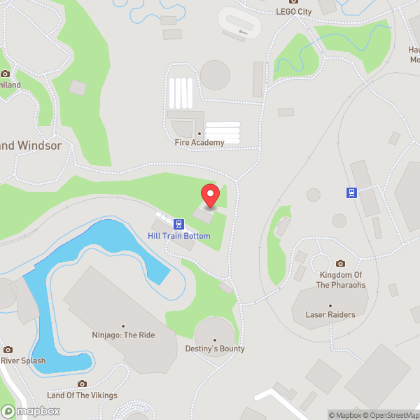 Map of LEGOLAND Windsor Resort