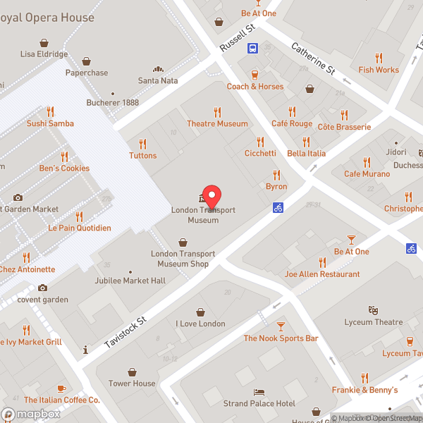 Map of Lower Deck Cafe Bar