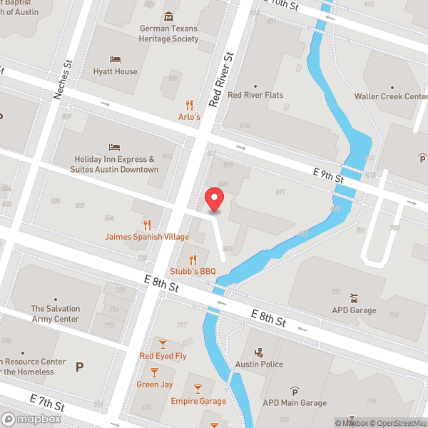 Map of BBQ Food Baby