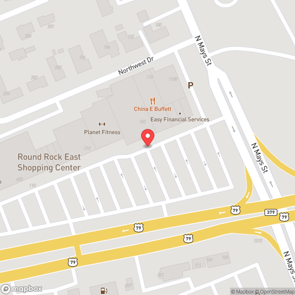 Map of Goodwill-Round Rock