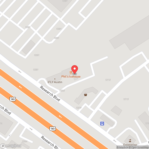 Map of Phil's Icehouse