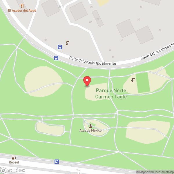 Map of Parque Norte
