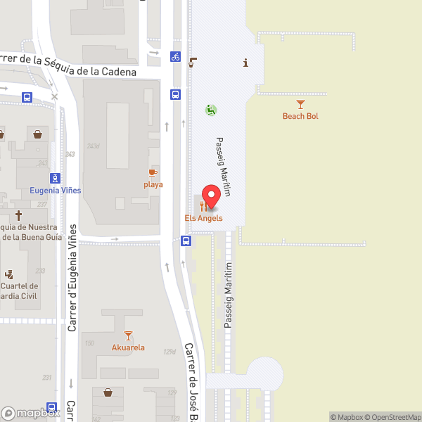 Map of Els Angels