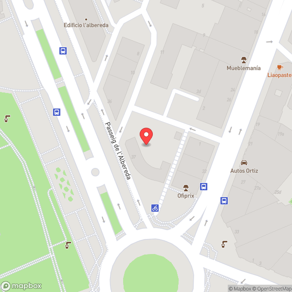 Map of CdT Valencia