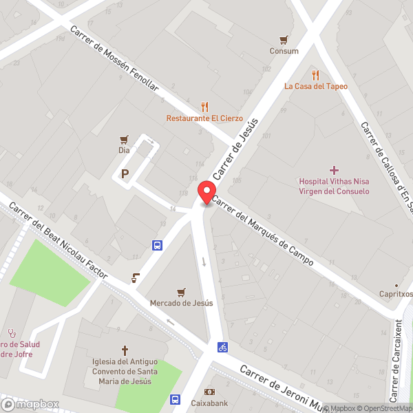 Map of Bar Jesus