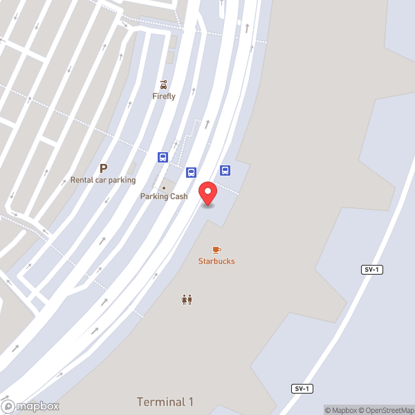 Map of Terminal 1
