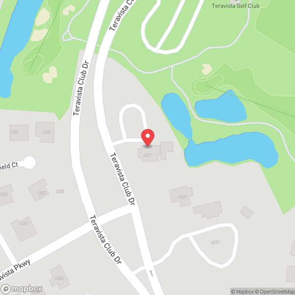 Map of Teravista Ranch House
